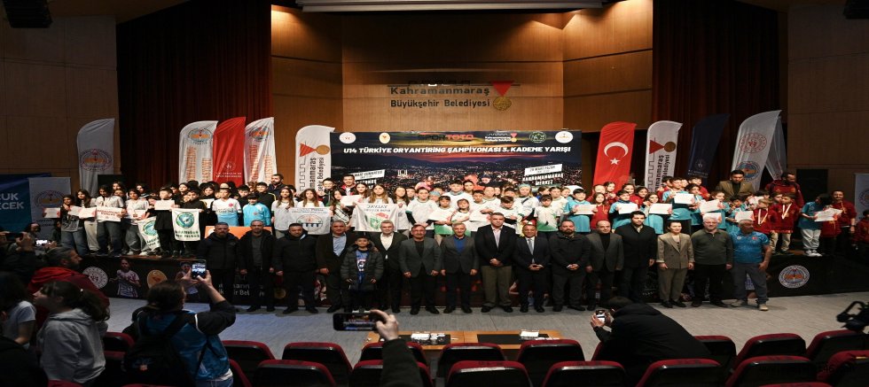 KAHRAMANMARAŞ ORYANTİRİNG U14 TÜRKİYE ŞAMPİYONASINA EV SAHİPLİĞİ YAPTI