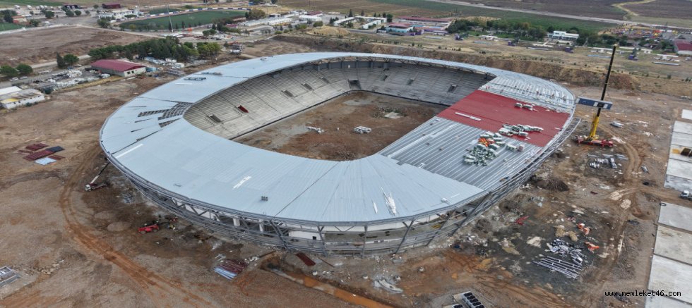 KAHRAMANMARAŞ STADYUMU’NDA ADIM ADIM SONA DOĞRU