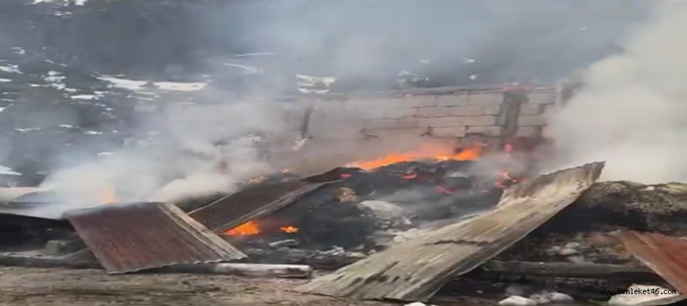 KAHRAMANMARAŞ’TA AHIR YANGINI 