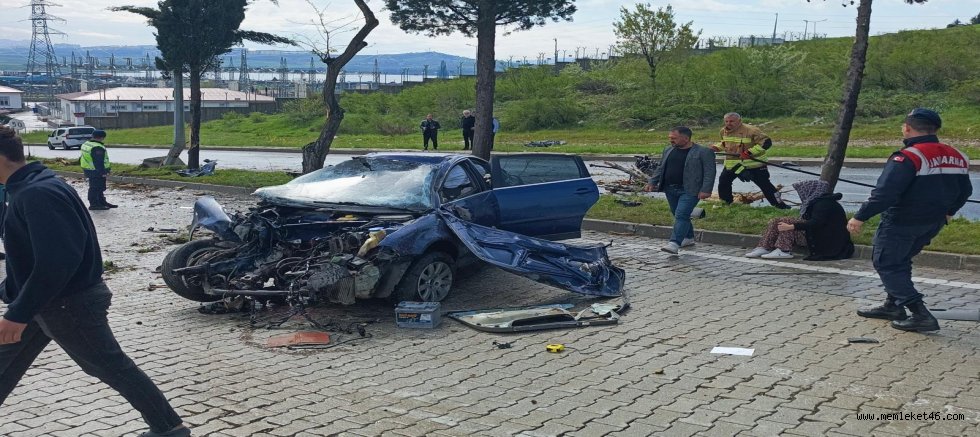 KAHRAMANMARAŞ TA EHLİYETSİZ SÜRÜCÜ DEHŞET SAÇTI 