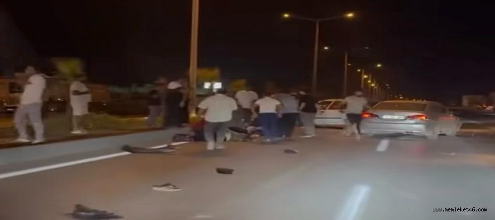 KAHRAMANMARAŞ'TA FECİ KAZA: 1 ÖLÜ,  1 YARALI