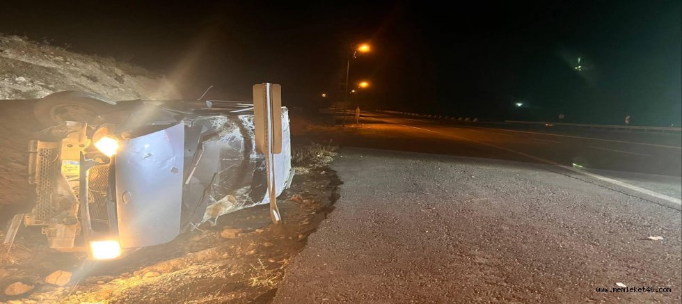 KAHRAMANMARAŞ'TA KAZA: ÖLÜ VE YARALILAR VAR 