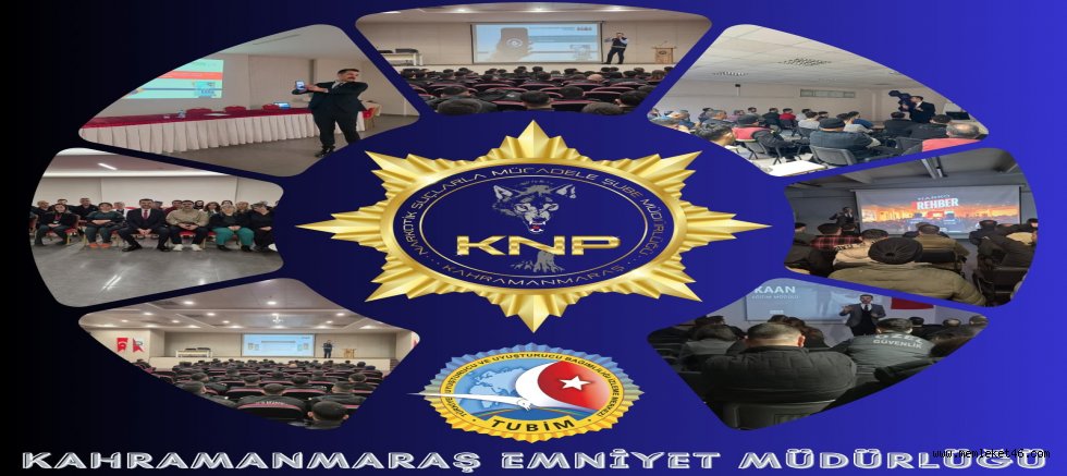 KAHRAMANMARAŞ’TA NARKOTİK BİLGİLENDİRME SEFERBERLİĞİ: 412 KİŞİYE ULAŞILDI