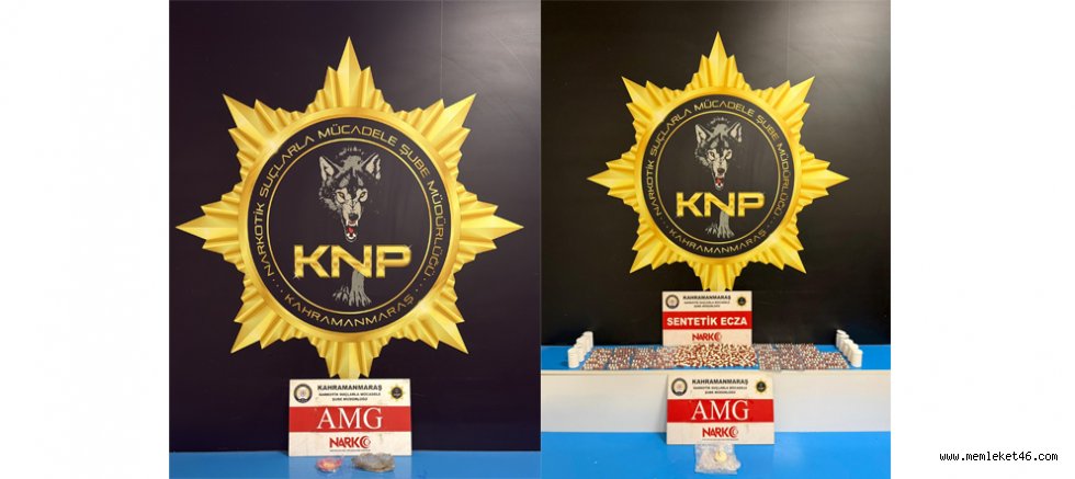 KAHRAMANMARAŞ’TA NARKOTİK OPERASYONU