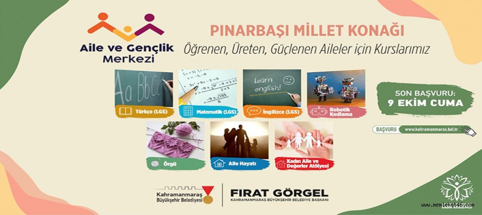 KAHRAMANMARAŞ’TA ÖĞRENCİ VE KADINLARA ÜCRETSİZ EĞİTİM FIRSATI: BAŞVURULAR BAŞLADI