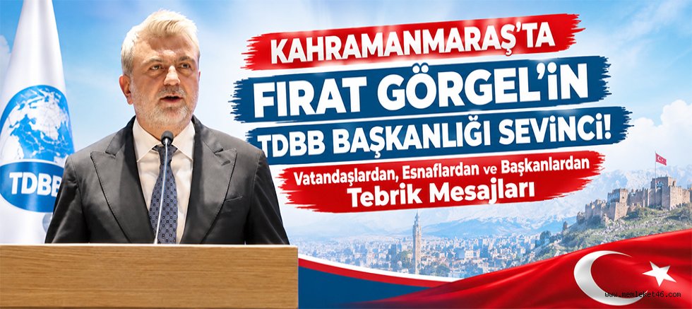 KAHRAMANMARAŞ’TA ORTAK SEVİNÇ: “ŞEHRİMİZ ADINA GURUR VERİCİ”