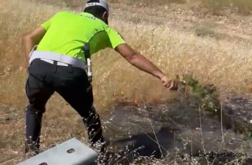 KAHRAMANMARAŞ’TA POLİS EKİPLERİ FACİAYI ÖNLEDİ