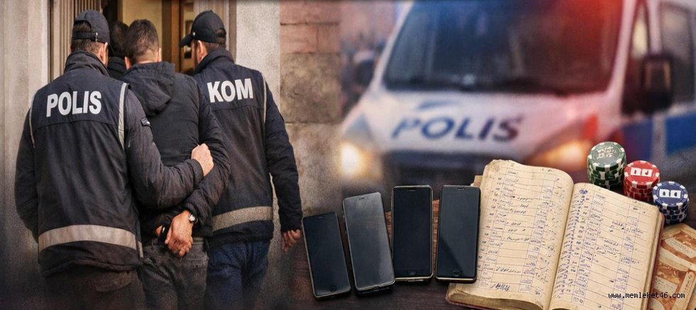 KAHRAMANMARAŞ’TA TEFECİLİK OPERASYONUNDA 3 ŞÜPHELİ YAKALANDI