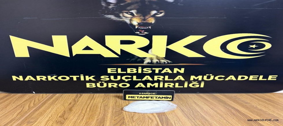 KAHRAMANMARAŞ’TA UYUŞTURUCU OPERASYONU: ELBİSTAN’DA 61,04 GRAM METAMFETAMİN ELE GEÇİRİLDİ