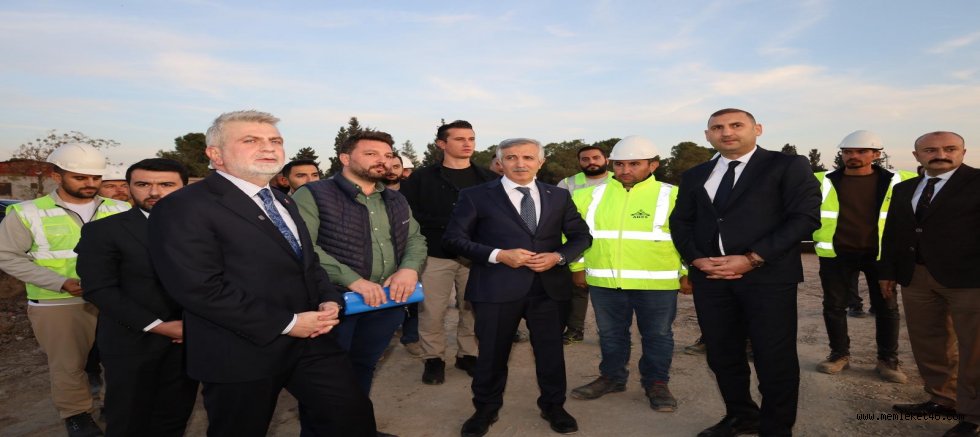 KAHRAMANMARAŞ YENİ STADYUMUNDA ÇALIŞMALAR SÜRÜYOR