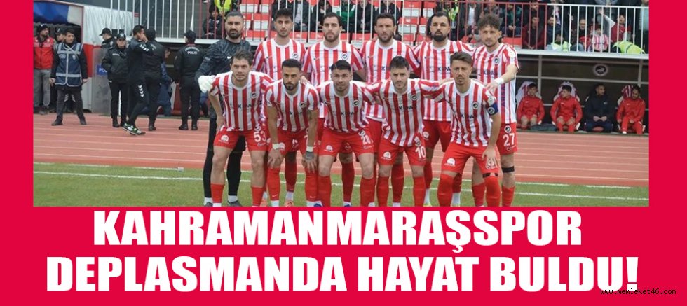 KAHRAMANMARAŞSPOR’DAN ALTIN DEĞERİNDE ZAFER: 0-2