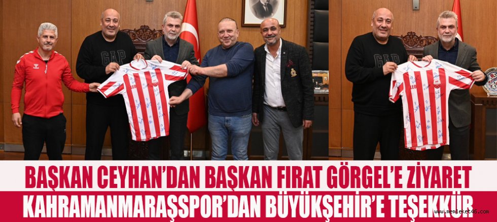 KAHRAMANMARAŞSPOR’DAN BÜYÜKŞEHİR’E TEŞEKKÜR