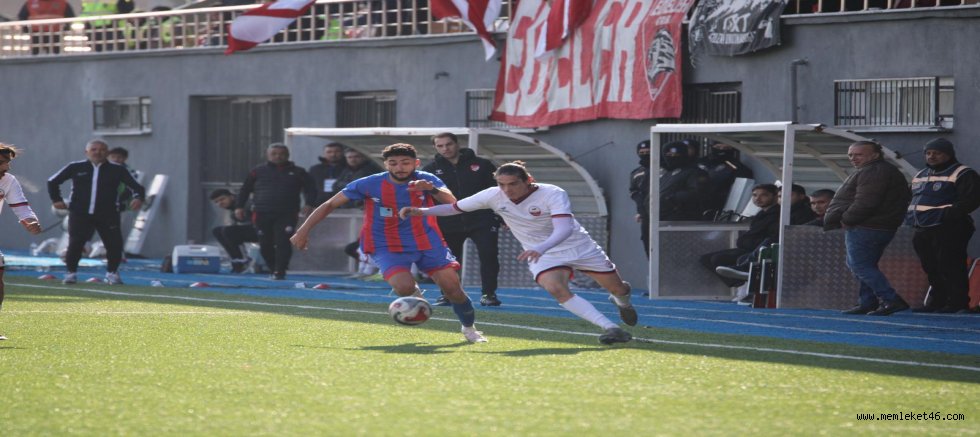 -KAHRAMANMARAŞSPOR EVİNDE KAYBETTİ