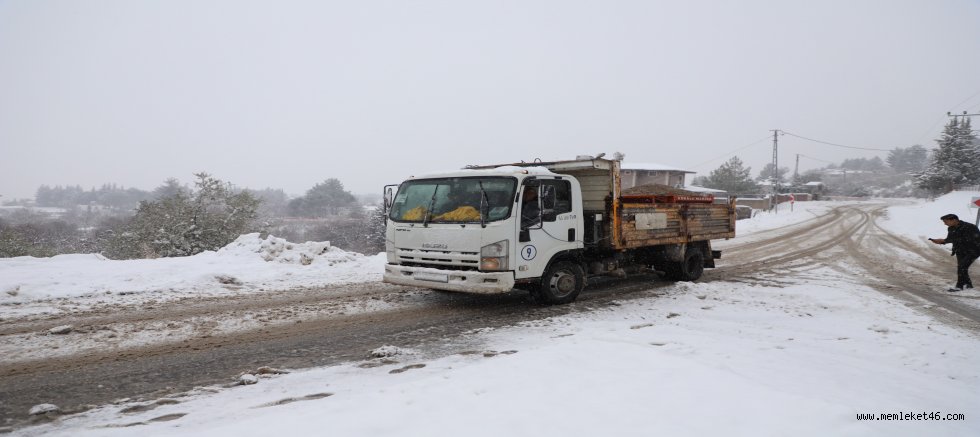 KARLA MÜCADELE ÇALIŞMALARI YOĞUN BİR ŞEKİLDE DEVAM EDİYOR