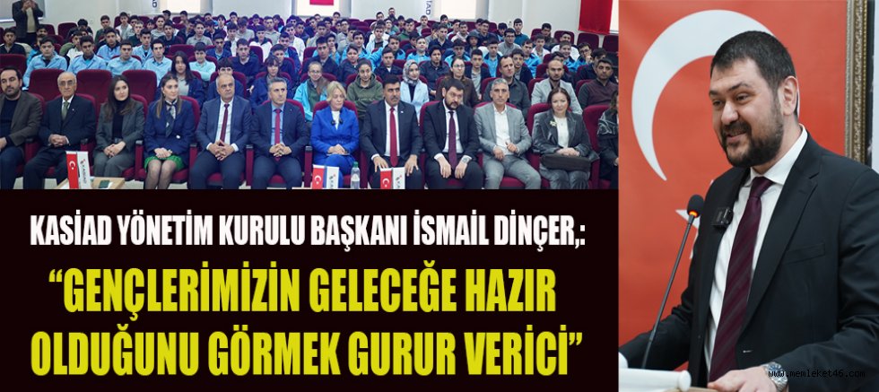 KASİAD’IN DÜZENLEDİĞİ “İKLİM DEĞİŞİKLİĞİ VE GELECEĞİN MESLEKLERİ” SÖYLEŞİSİ GENÇLERLE BULUŞTU