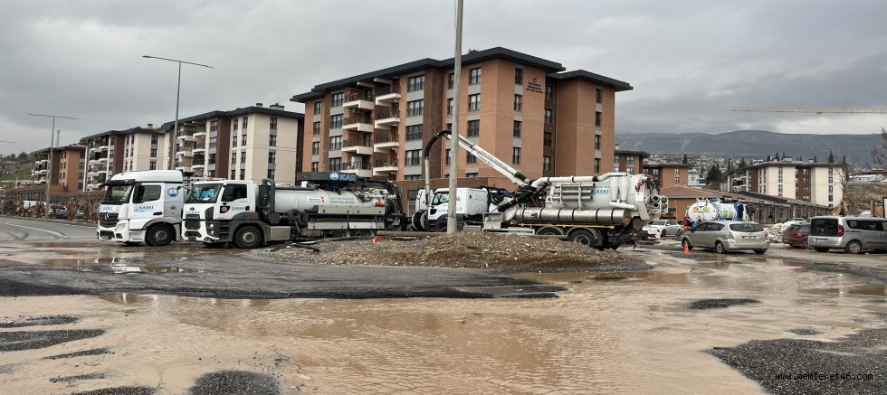 KASKİ’DEN YOĞUN MESAİ
