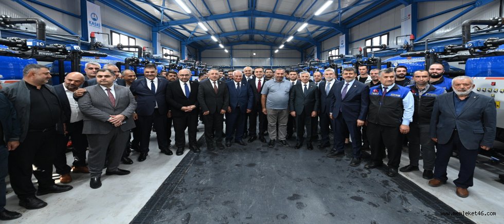 KILAVUZLU İÇMESUYU ARITMA TESİSİ HİZMETE AÇILDI