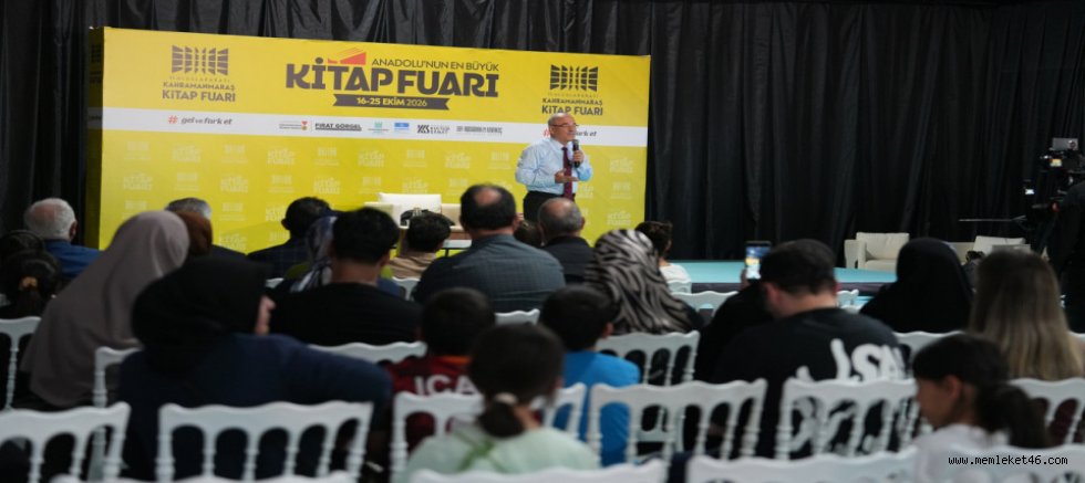 KİTAP FUARI’NDA HALİT ERTUĞRUL’DAN GENÇLERE VE AİLELERE HAYAT REHBERLİĞİ