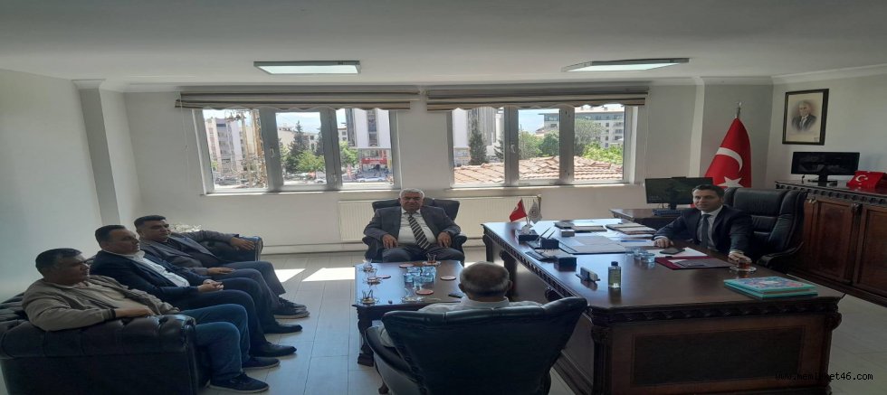 KMESOB’DAN SANAYİ VE TEKNOLOJİ İL MÜDÜRÜ SERHAT YAY’A HAYIRLI OLSUN ZİYARETİ