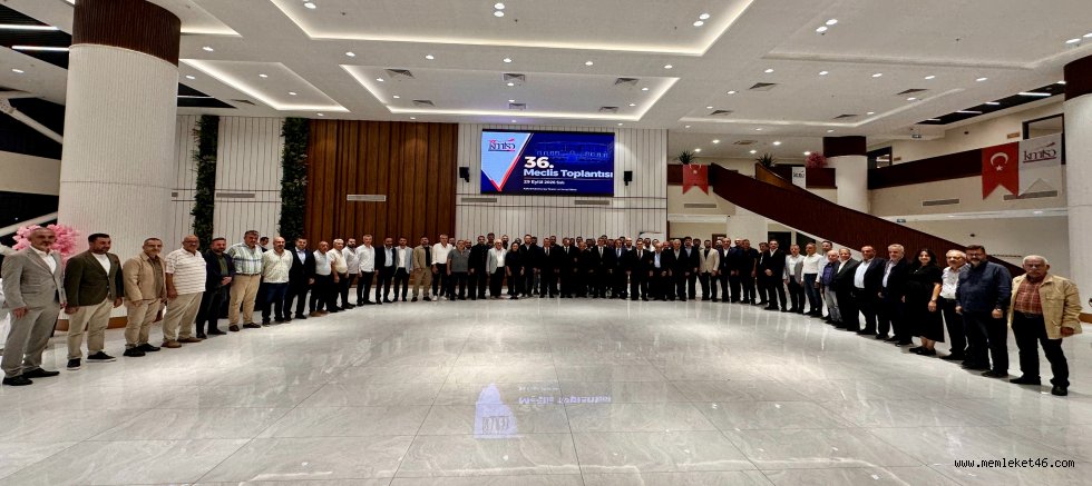 KMTSO BAŞKANI BULUNTU:  KAHRAMANMARAŞ İÇİN BİRLİKTE BAŞARDIK,  BİRLİKTE ÜRETMEYE DEVAM EDECEĞİZ
