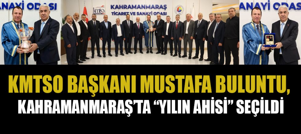KMTSO BAŞKANI MUSTAFA BULUNTU, AHİLİK KAFTANINI GİYDİ