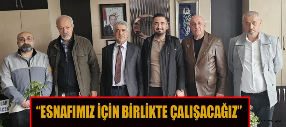 KOOPERATİF BAŞKANI ŞEREF KAZANCI’DAN İSMET KÖFTE’YE HAYIRLI OLSUN ZİYARETİ