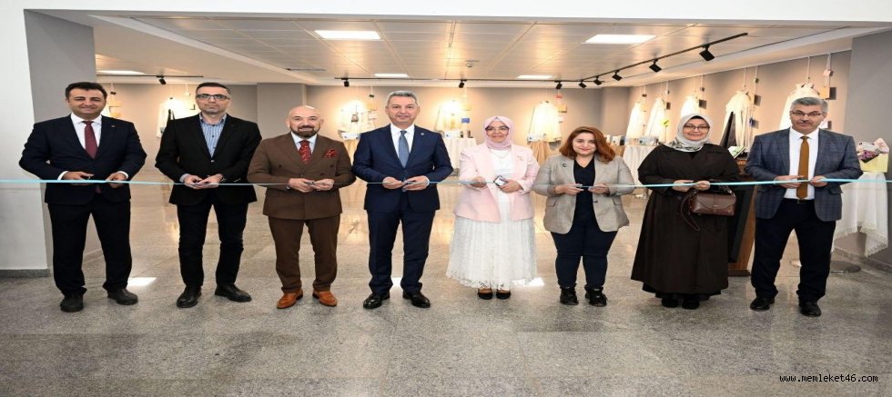 KSÜ’DE “ANNEMİN DUASI” SERGİSİ SANATSEVERLERLE BULUŞTU