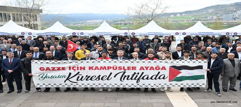 KSÜ’DE “İŞGALE SON ESİRLERE ÖZGÜRLÜK” ETKİNLİĞİ DÜZENLENDİ