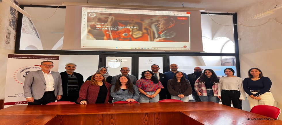 KSÜ kOORDİNATÖRLÜĞÜNDEKİ “RESİLİENT RESPONDERS” PROJESİ BAŞARIYLA TAMAMLANDI