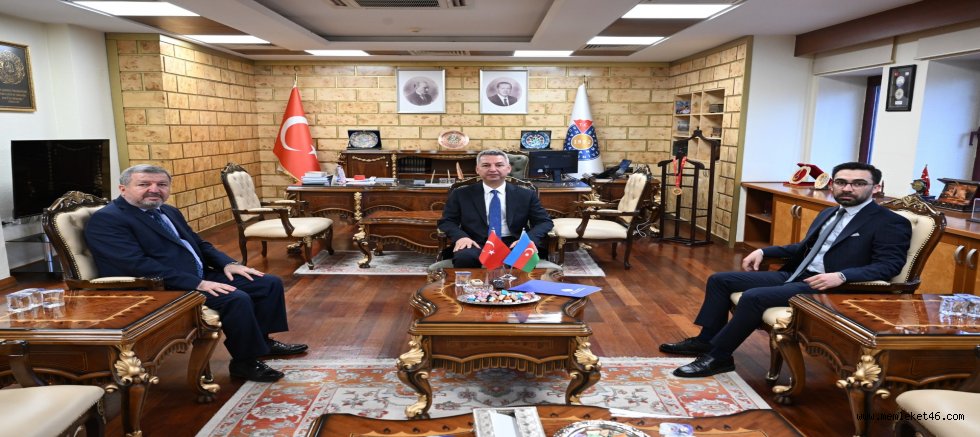 KSÜ REKTÖRLÜĞÜNE ATAMA SONRASI AZERBAYCAN'DAN TEBRİK NOTASI