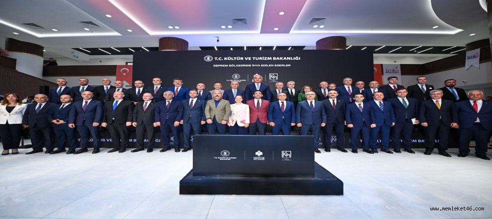 KÜLTÜR VE TURİZM BAKANI ERSOY, DEPREM BÖLGESİNDEKİ ÇALIŞMALARI DEĞERLENDİRDİ