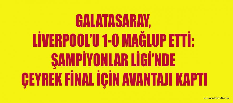 LİVERPOOL, ALİ SAMİ YEN CEHENNEMİNDEN ÇIKAMADI: GALATASARAY 1-0 KAZANDI