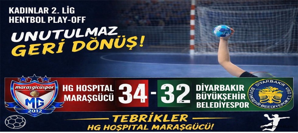 MARAŞGÜCÜSPOR’DAN MÜTHİŞ GERİ DÖNÜŞ! DİYARBAKIR BŞB’Yİ 34-32 MAĞLUP ETTİ