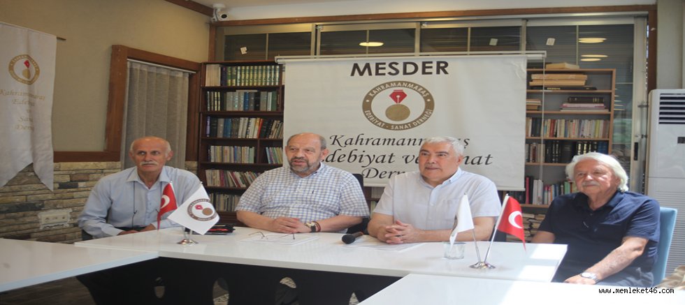 MESDER VE MADO'DAN KAHRAMANMARAŞ EDEBİYATINA DESTEK