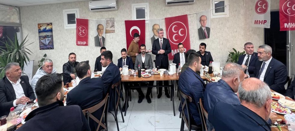 MHP KAHRAMANMARAŞ TEŞKİLATI DEĞERLENDİRME TOPLANTISINI İFTAR PROGRAMIYLA YAPTI