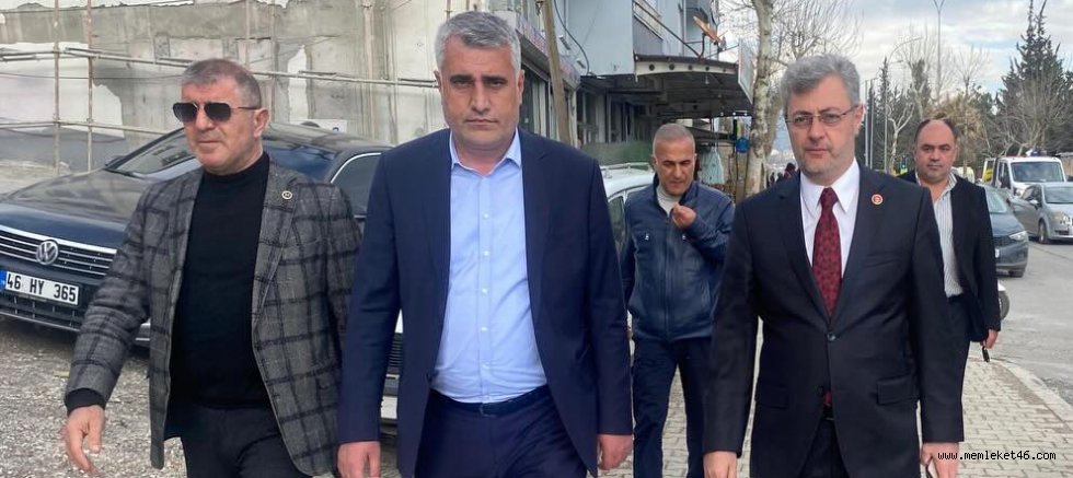 MHP KAHRAMANMARAŞ TEŞKİLATI KARACAOĞLAN MAHALLESİ’NDE VATANDAŞLARLA BULUŞTU