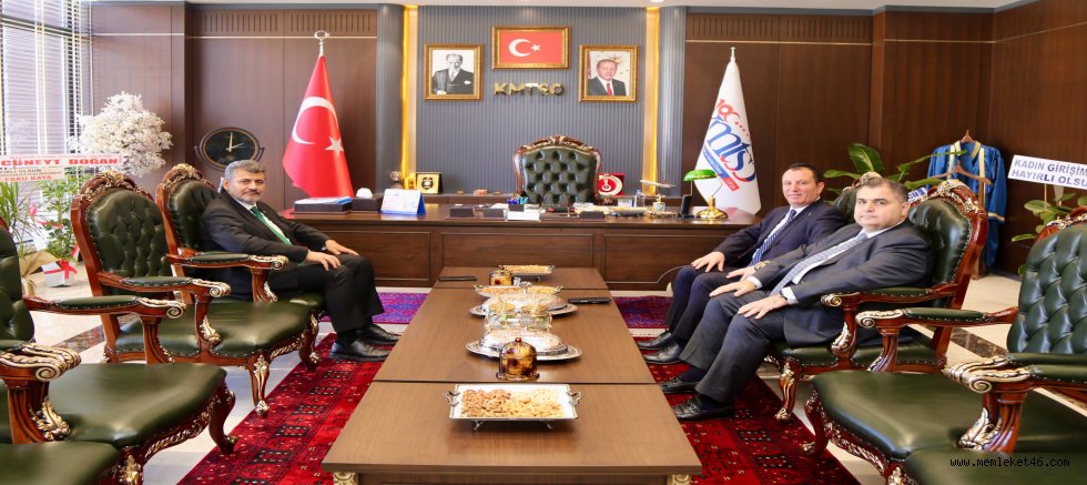 MİLLETVEKİLİ DEBGİCİ’DEN KMTSO BAŞKANI MUSTAFA BULUNTU’YA HAYIRLI OLSUN ZİYARETİ