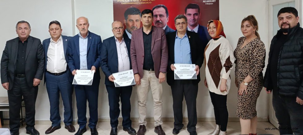 MİLLİ YOL PARTİSİ KAHRAMANMARAŞ İL BAŞKANLIĞI’NDA GÖREV DEĞİŞİMİ