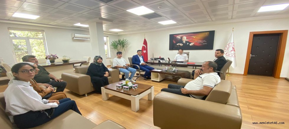 MİLLİ YOL PARTİSİ ONİKİŞUBAT İLÇE TEŞKİLATI'NDAN İL SAĞLIK MÜDÜRÜ VEHBİ ŞİRİKÇİ’YE ZİYARET