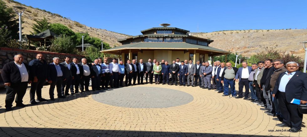 MUHTARLAR BULUŞMASI, TÜRKOĞLU’NDA DEVAM ETTİ