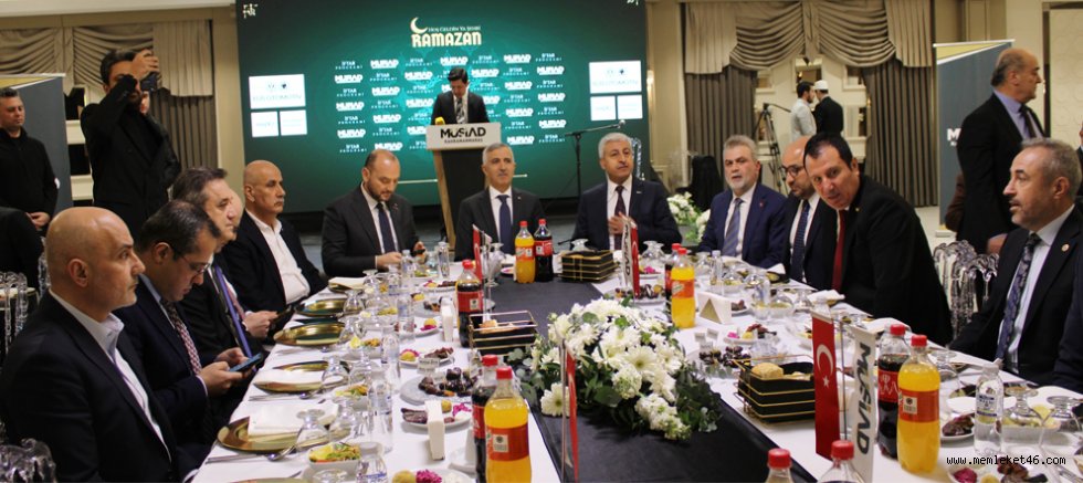 MÜSİAD’IN GELENEKSEL İFTAR PROGRAMI KAHRAMANMARAŞ’TA YOĞUN KATILIMLA GERÇEKLEŞTİ