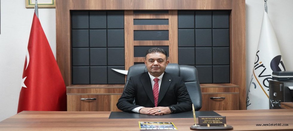 MUSTAFA ÇİÇEK, TERZİLER VE KONFEKSİYONCULAR ODASI BAŞKANLIĞINA YENİDEN ADAY OLDUĞUNU AÇIKLADI