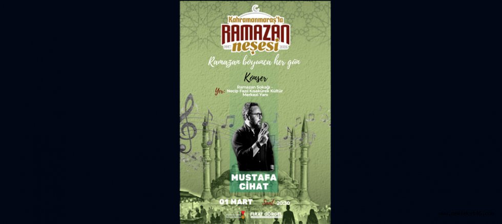 MUSTAFA CİHAT, RAMAZAN SOKAĞI’NDA EZGİ VE İLAHİLERLE GÖNÜLLERE DOKUNACAK