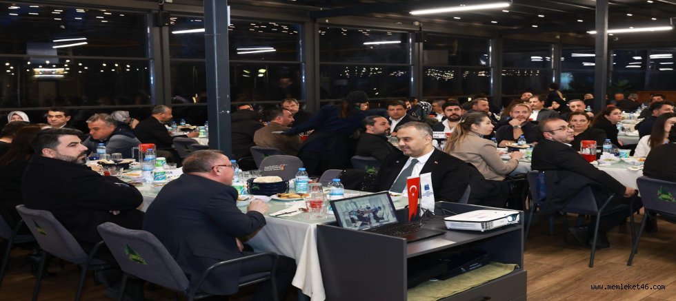 ONİKİŞUBAT BELEDİYE BAŞKANI TOPTAŞ, MÜHENDİSLERLE İFTAR SOFRASINDA BULUŞTU