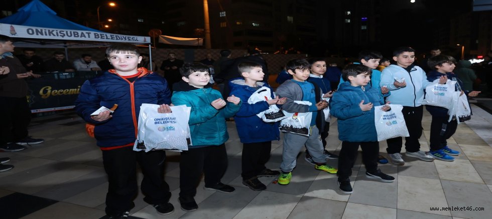 ONİKİŞUBAT BELEDİYESİ’NDEN BERAT KANDİLİ’NDE ANLAMLI BULUŞMA