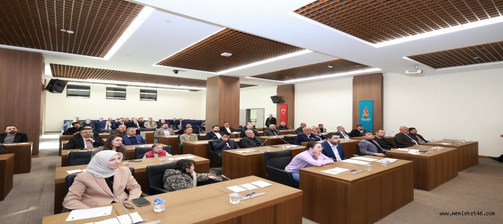 ONİKİŞUBAT BELEDİYESİ’NİN NİSAN AYI MECLİS TOPLANTISI BİR BAŞKA ÖZEL BİR BAŞKA ANLAMLI OLDU