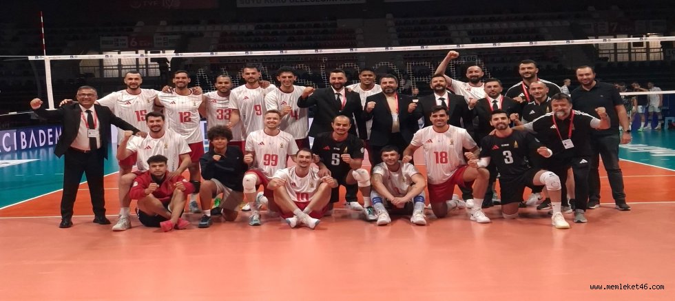 ONİKİŞUBAT BELEDİYESPOR KUPA VOLEY'DE ÇEYREK FİNALDE!