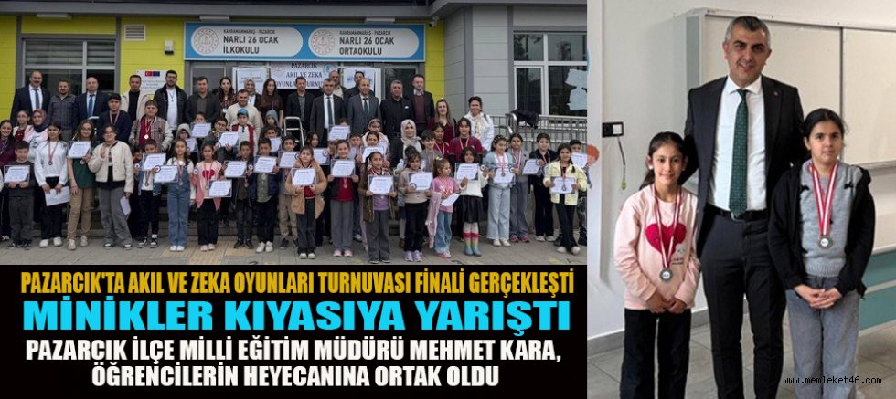 PAZARCIK’TA ZEKÂ DOLU FİNAL