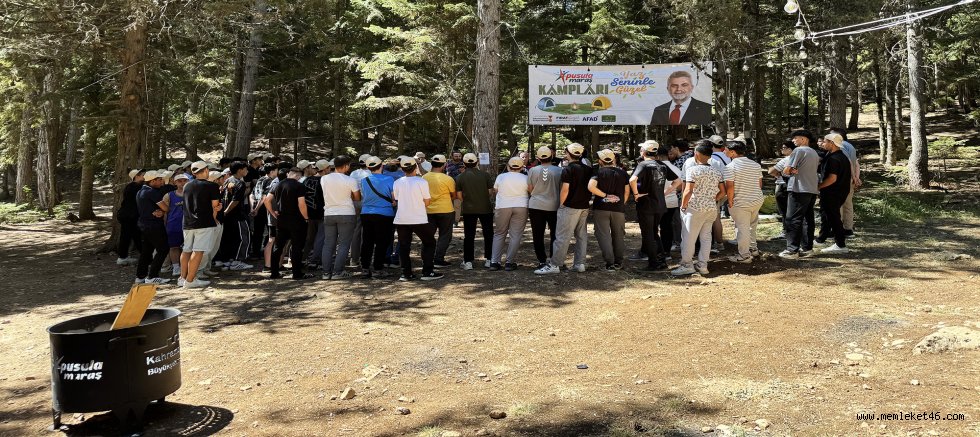 PUSULA MARAŞ GENÇLİK KAMPLARI BAŞLADI GENÇLER DOĞAYLA İÇ İÇE UNUTULMAZ ANLAR YAŞADI