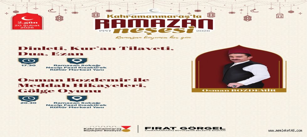 RAMAZAN SOKAĞI’NDA GELENEKSEL EĞLENCE VE MANEVİYAT BİR ARADA